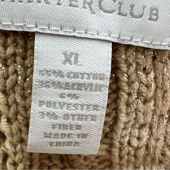 Charter Club XL sparkly sweater - Picture 4 of 6